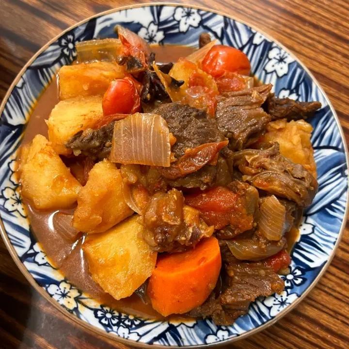 番茄土豆炖牛腩