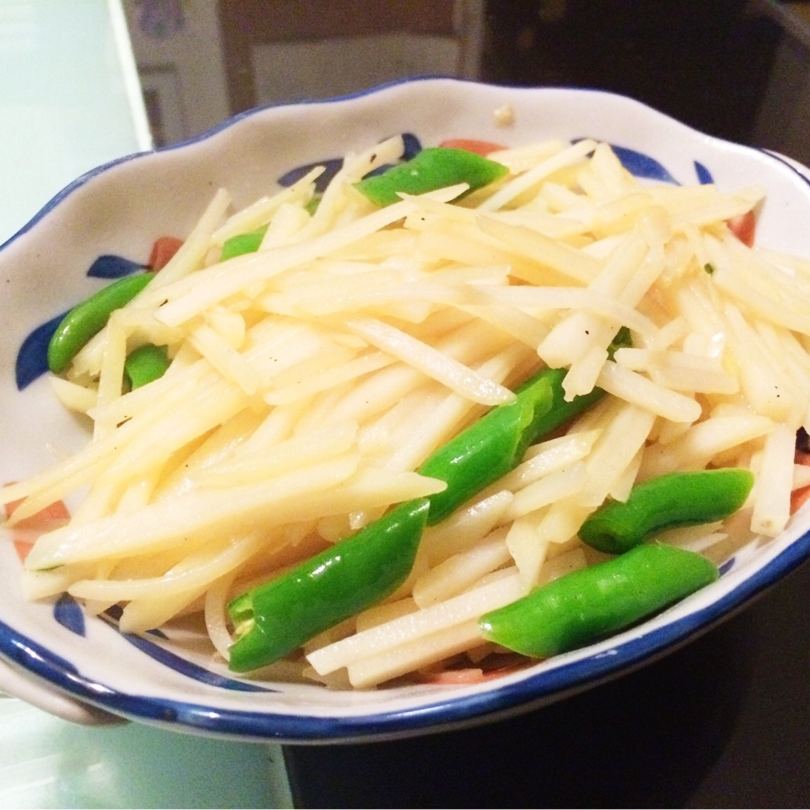 青椒土豆丝