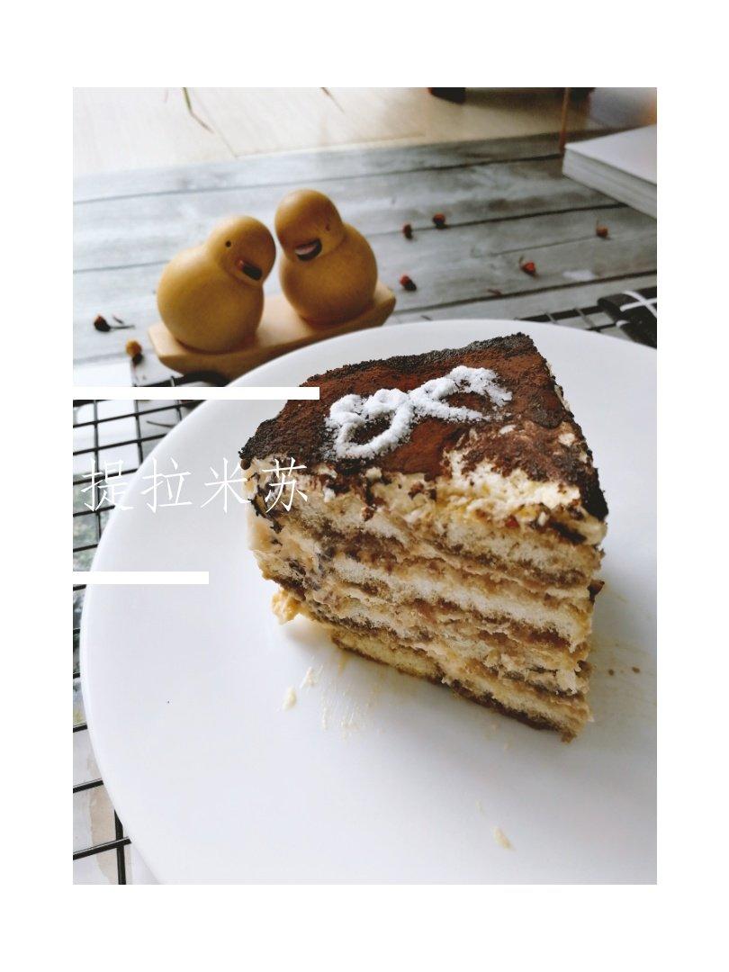 在欧洲学会的经典版提拉米苏