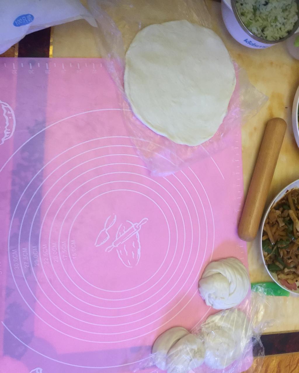 手抓饼/葱抓饼 Taiwan Style Pancakes