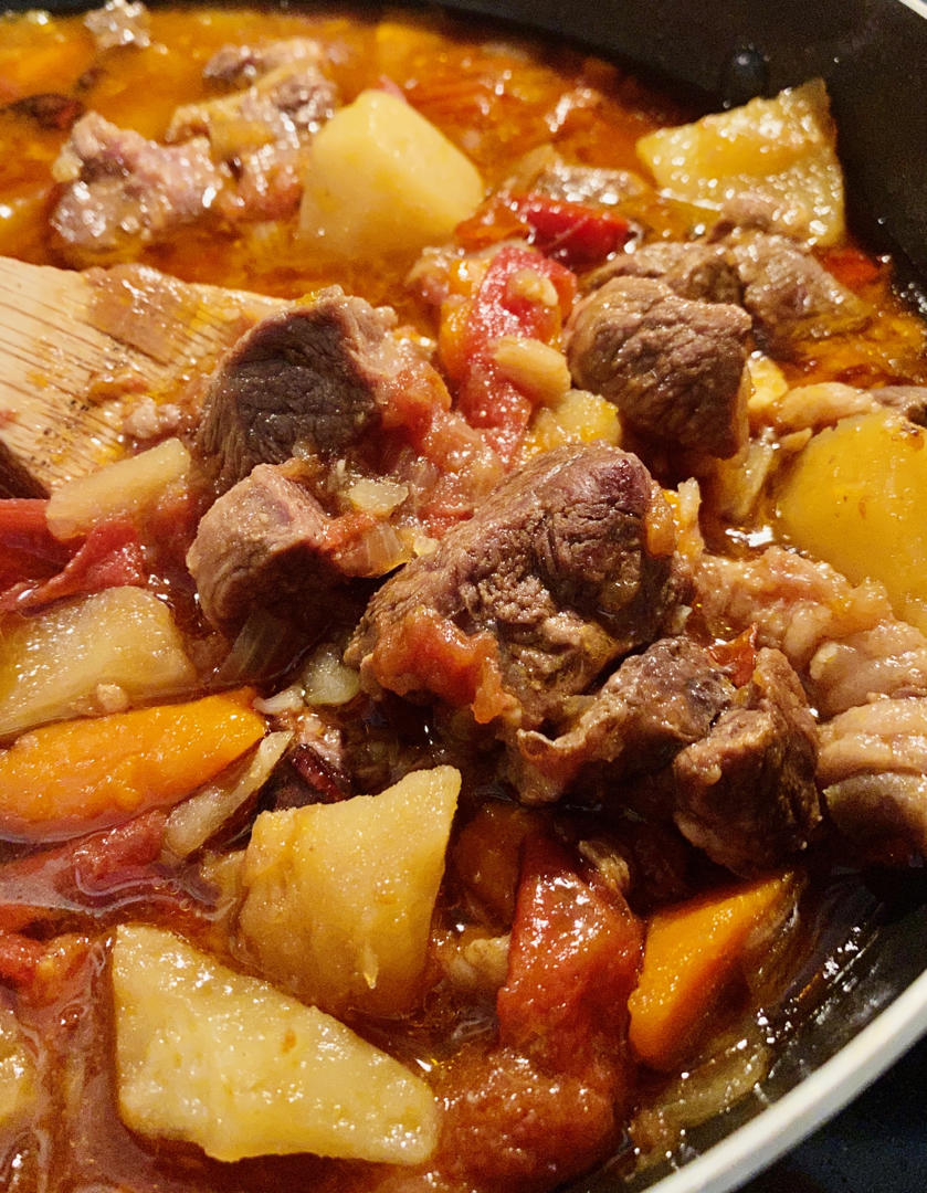 土豆胡萝卜炖牛肉