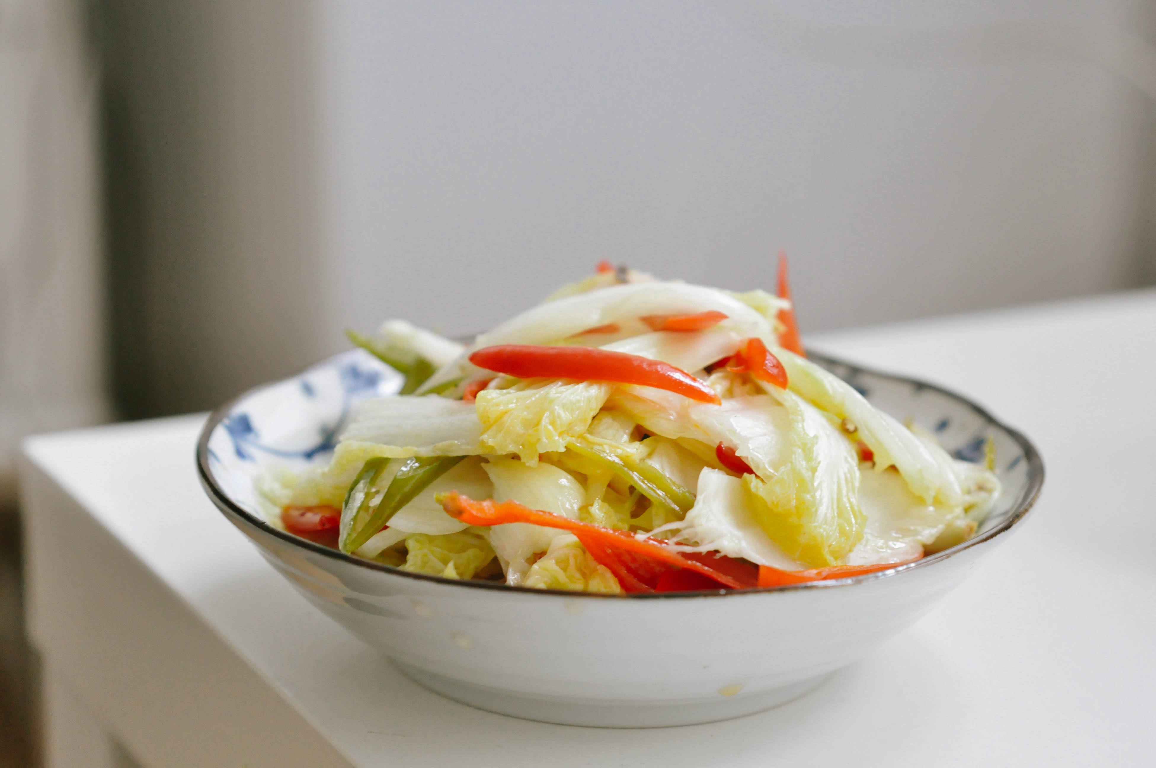 乜乜乜乜做的泡椒炒白菜