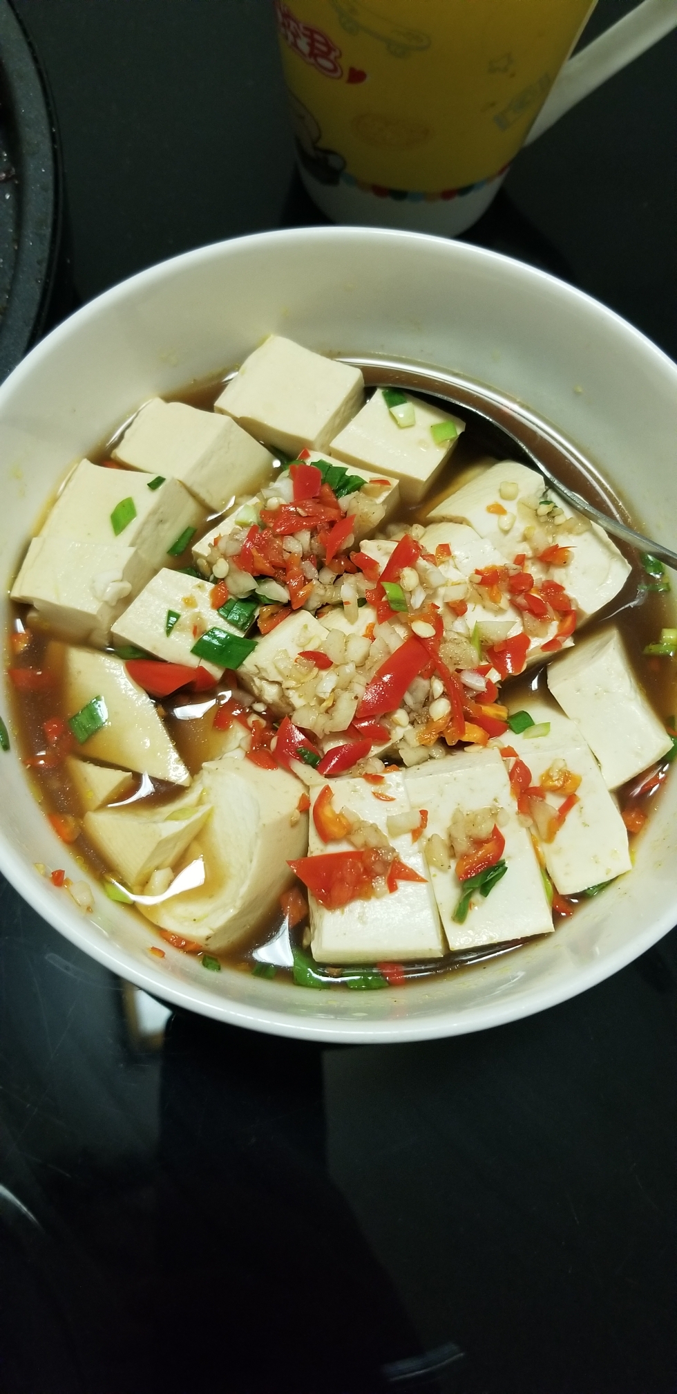 酸辣豆腐/凉粉汤的做法