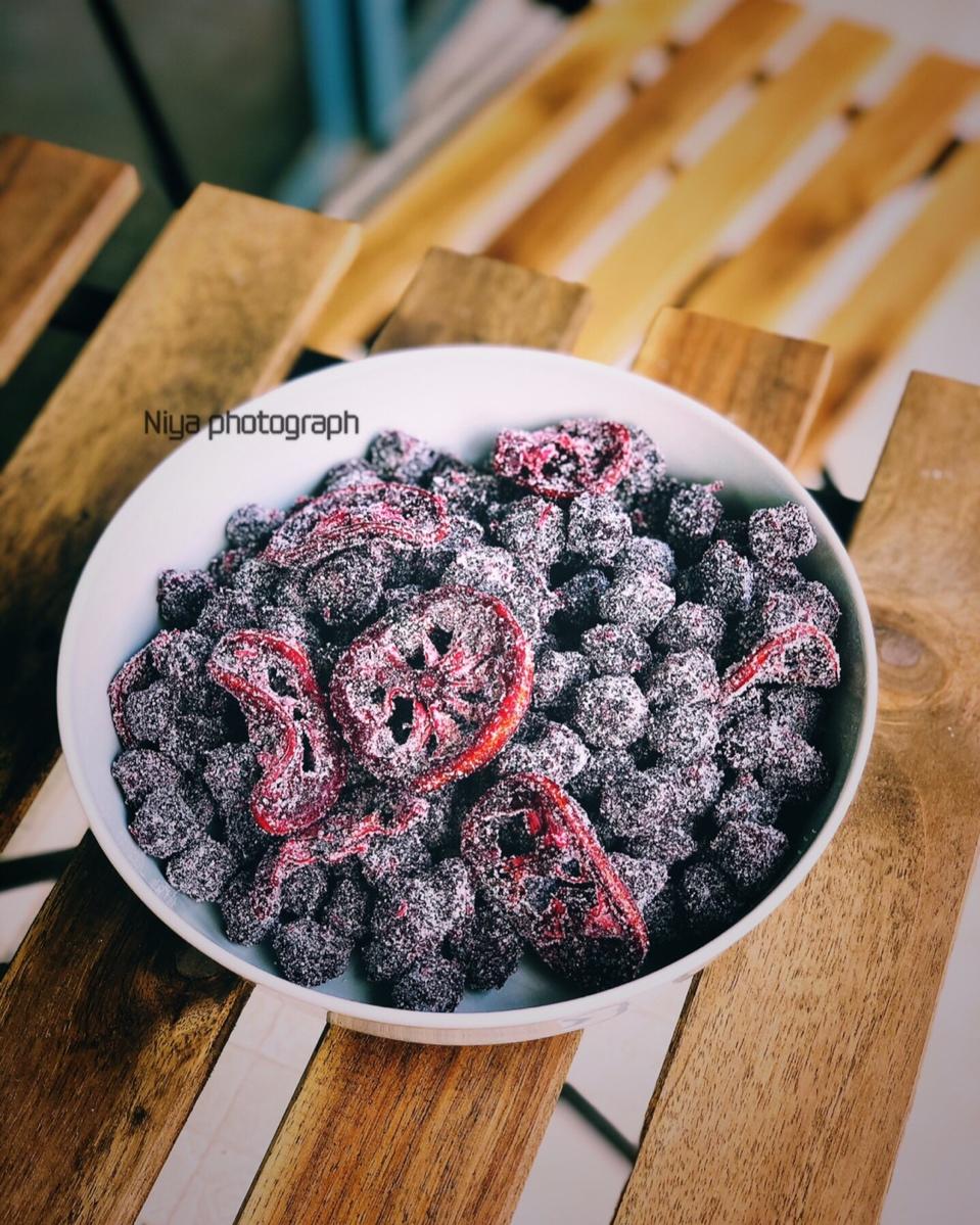 超级简单版～杨梅干