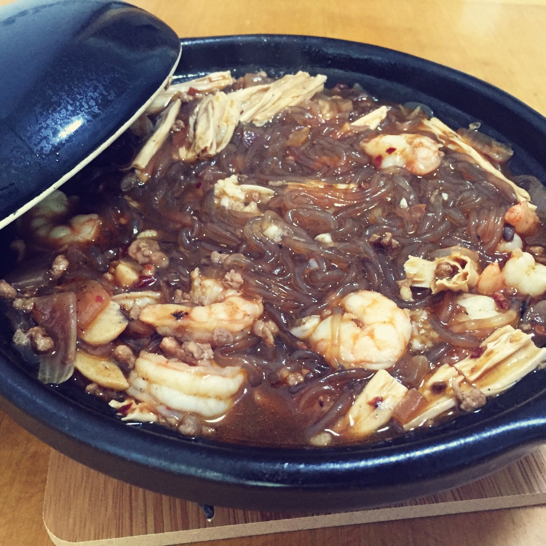 肉末粉丝煲