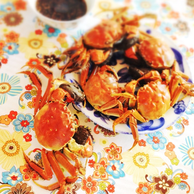 清蒸大闸蟹