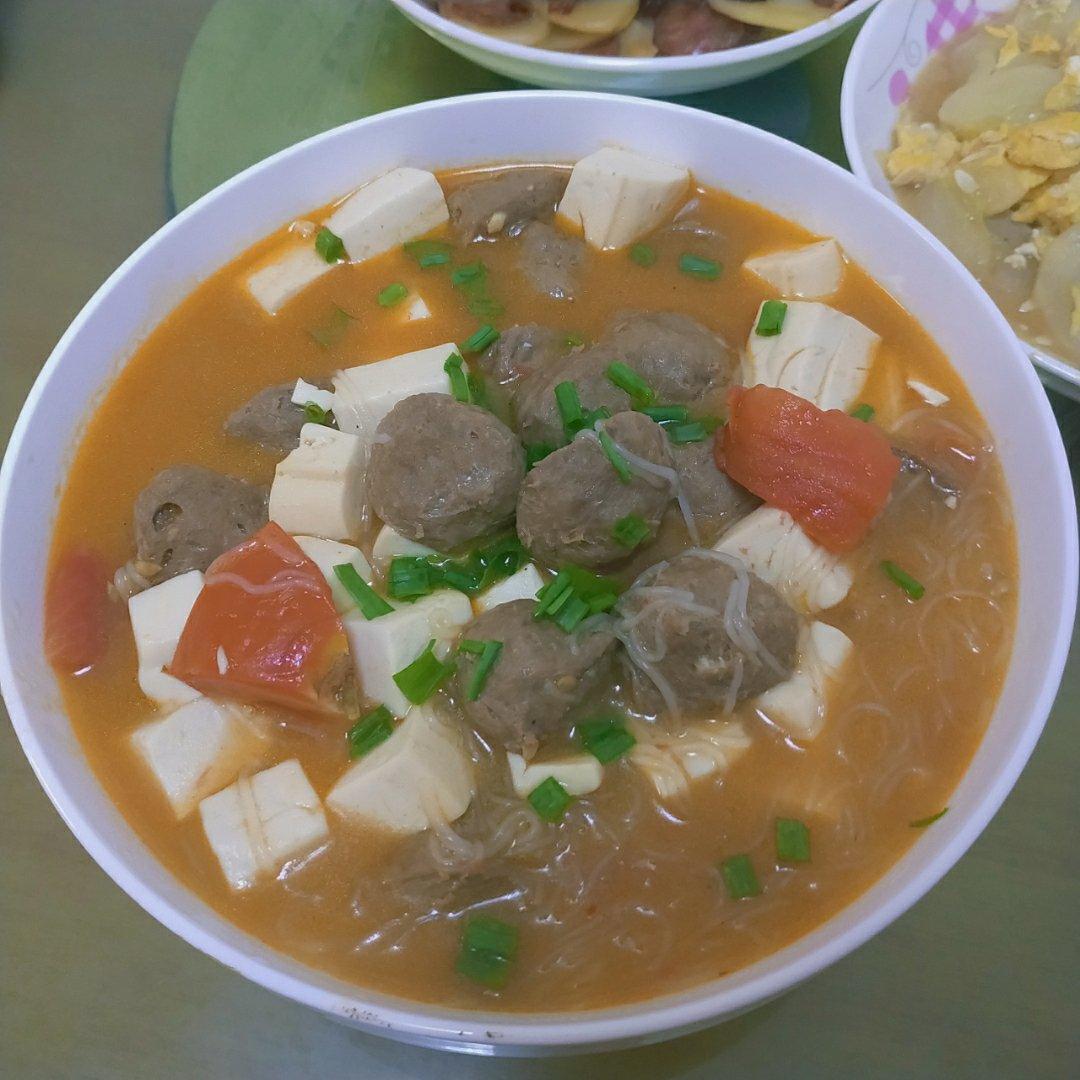 番茄豆腐汤