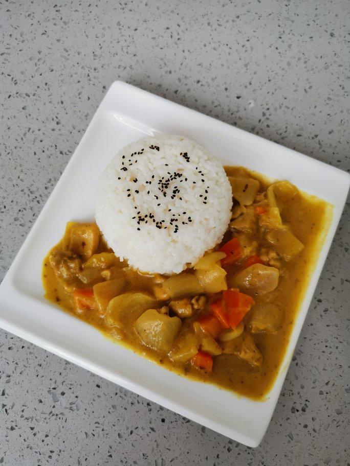 大S版网红咖喱鸡肉饭