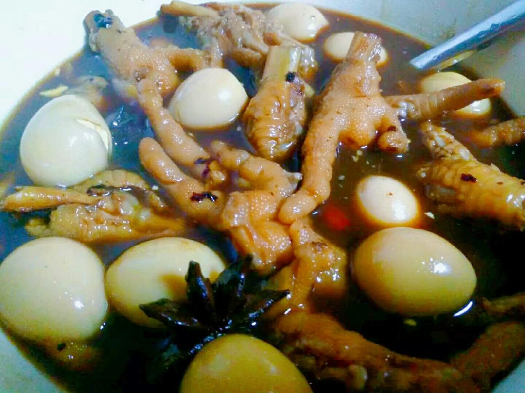 香辣回味卤凤爪（顺手卤蛋）