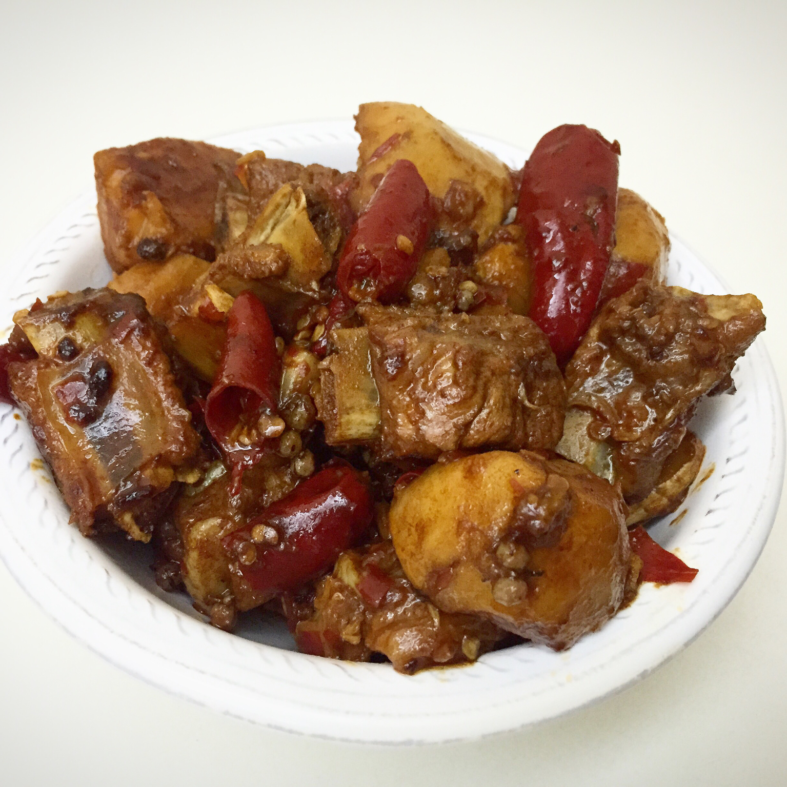 川味土豆烧排骨