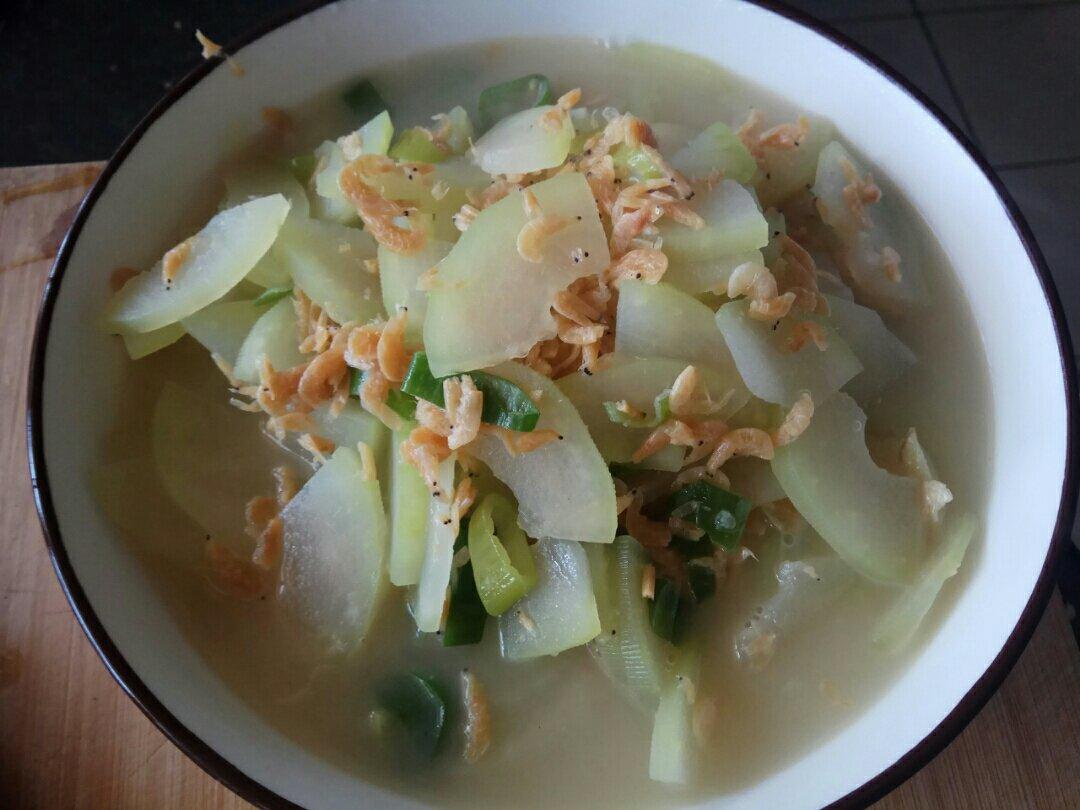 冬瓜虾皮汤