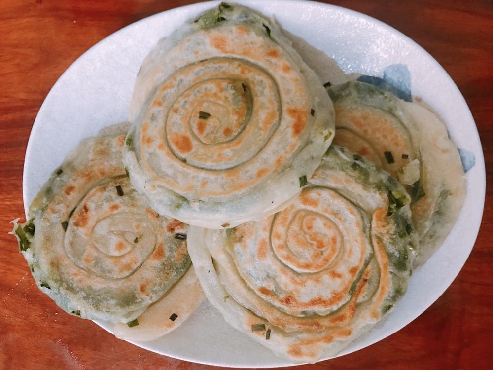 软香韭菜大饼
