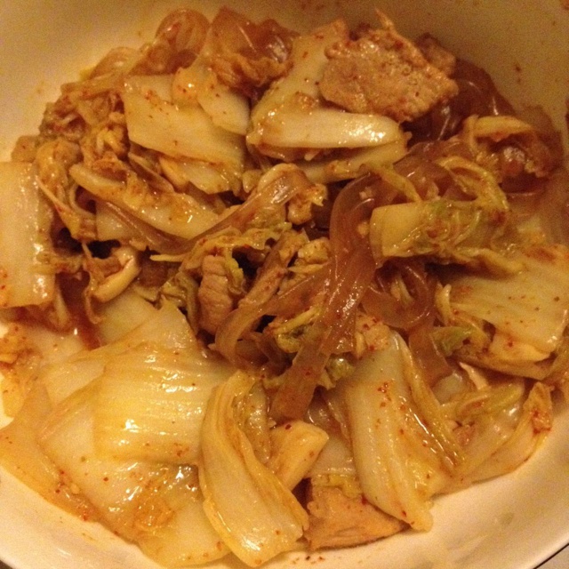 猪肉白菜炖粉条