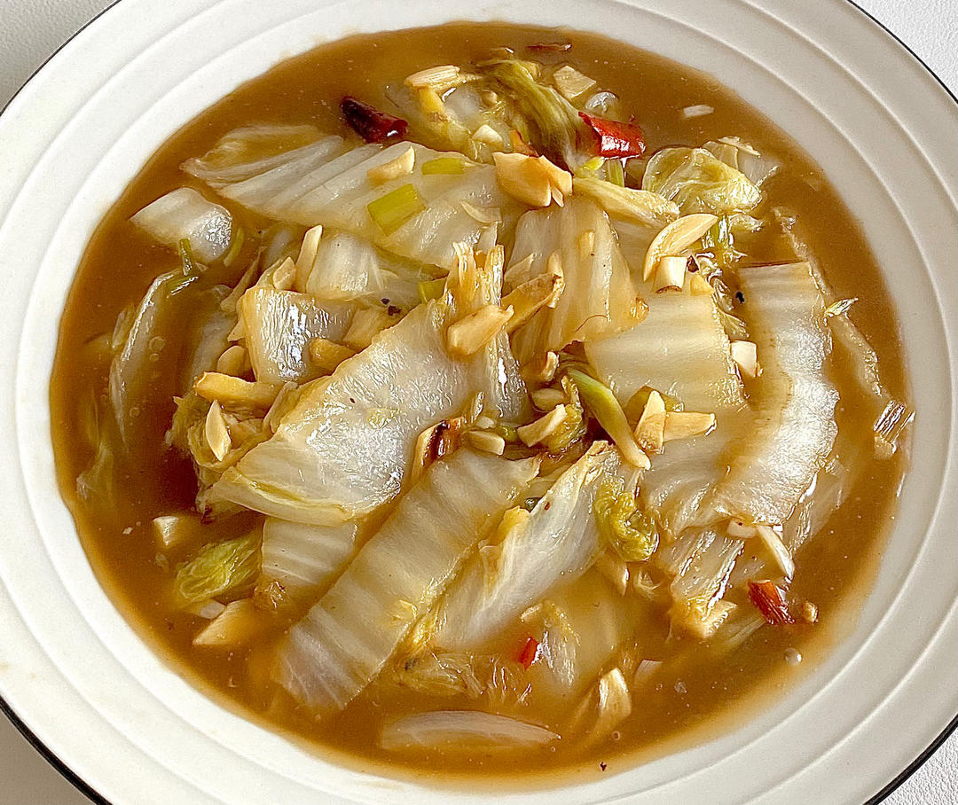 爆下饭的酸辣白菜（零难度）