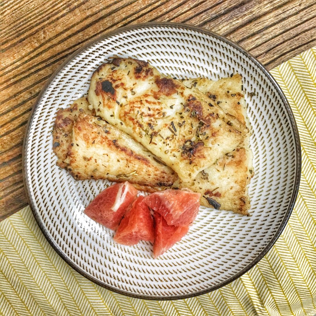 香煎龙利鱼——fit食谱系列