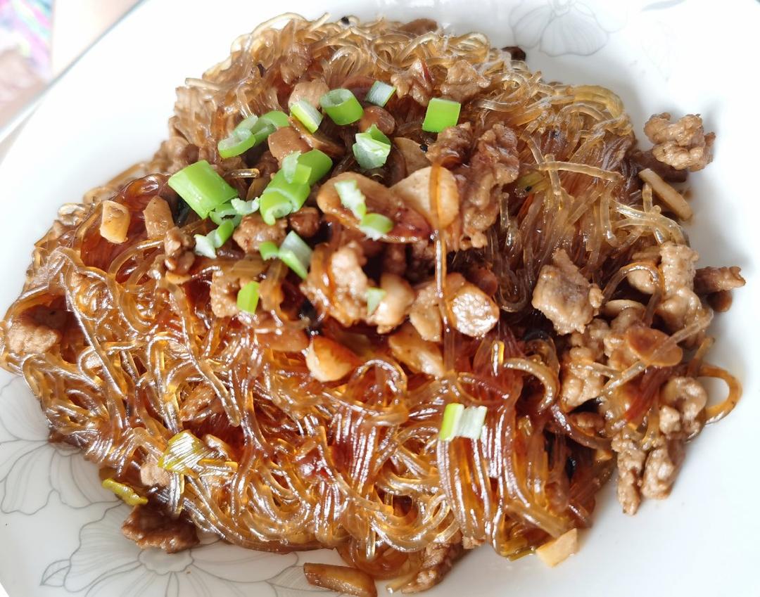 蚂蚁上树(肉末炒粉丝)超下饭‼️十分钟搞定