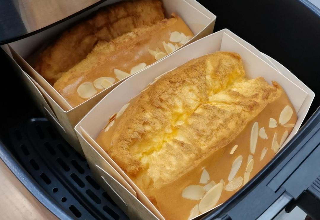 两种口味金枕蛋糕 | 不塌陷 无泡打粉