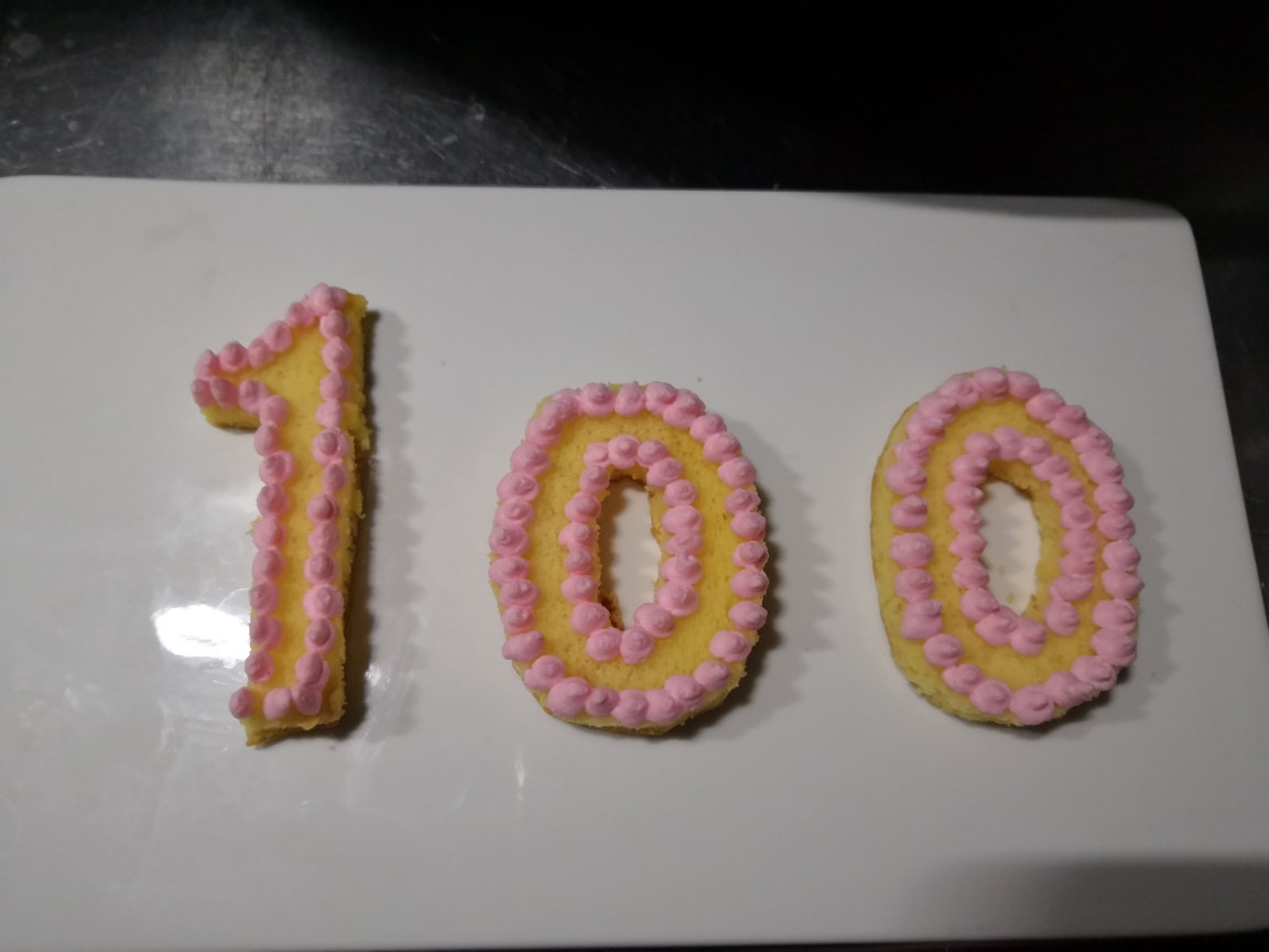 100分数字蛋糕的做法 步骤2