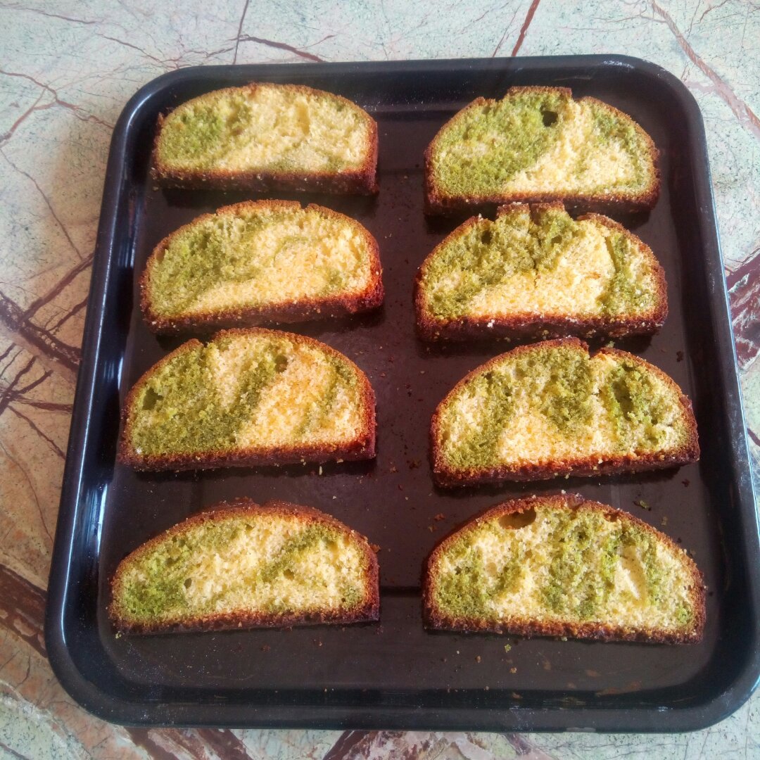 抹茶大理石磅蛋糕