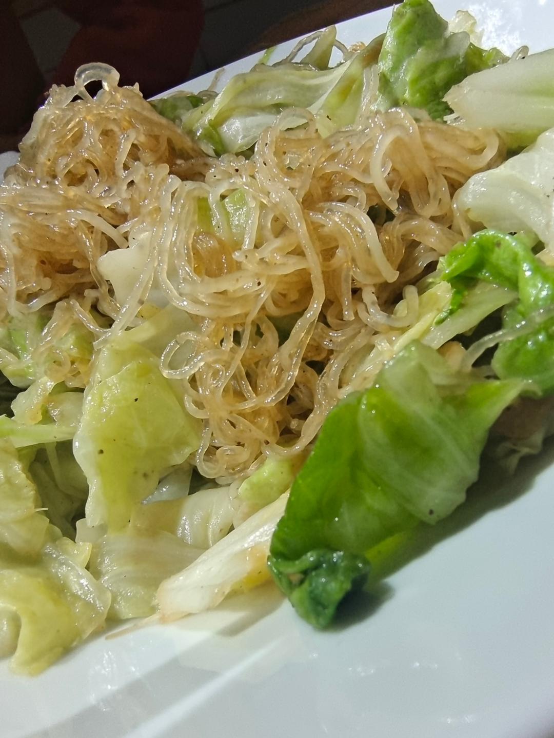 包菜粉丝（粉丝炒包菜）