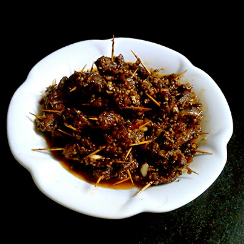 牙签牛肉