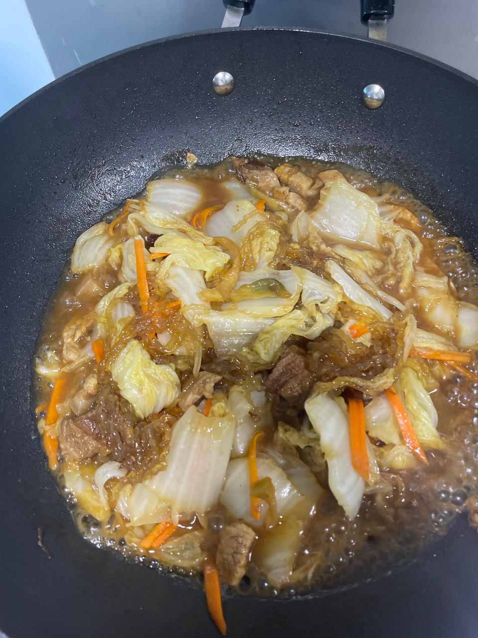 地道东北猪肉白菜炖粉条