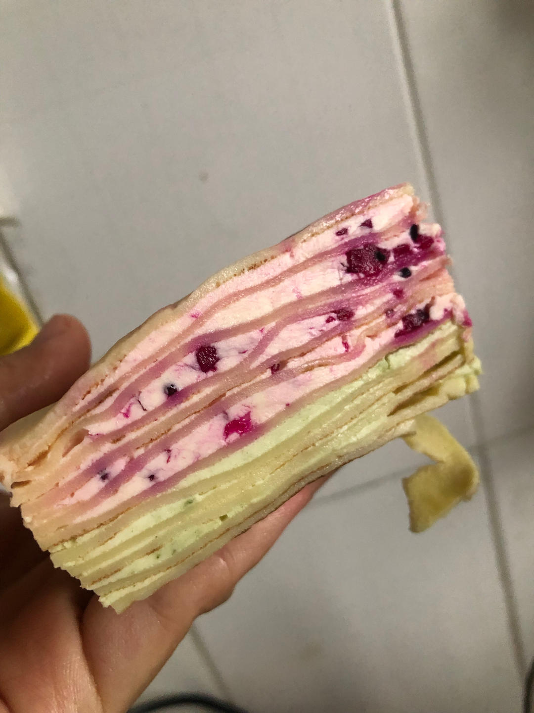 平底锅榴莲千层蛋糕