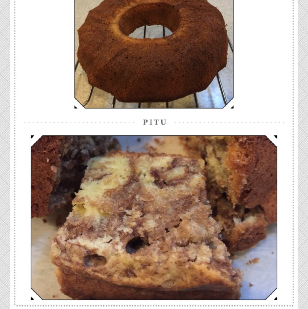 大理石咕咕霍夫奶油蛋糕