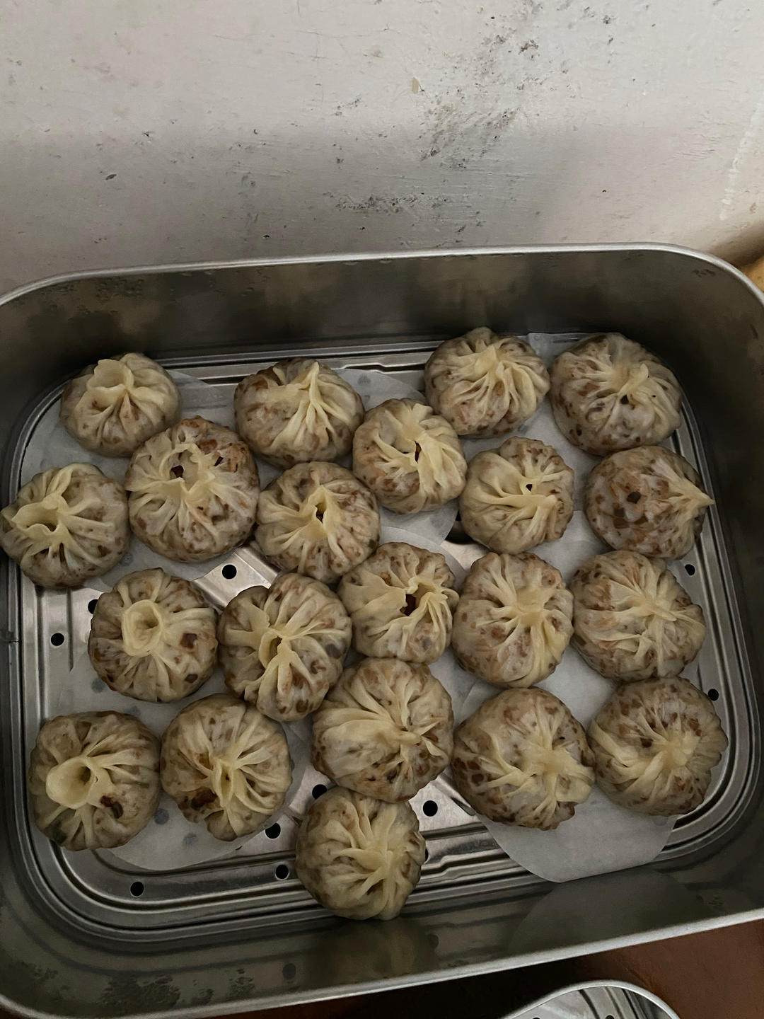 日常｜做了纸皮烧麦 超绝！