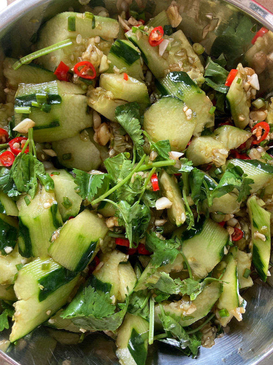 凉拌青瓜