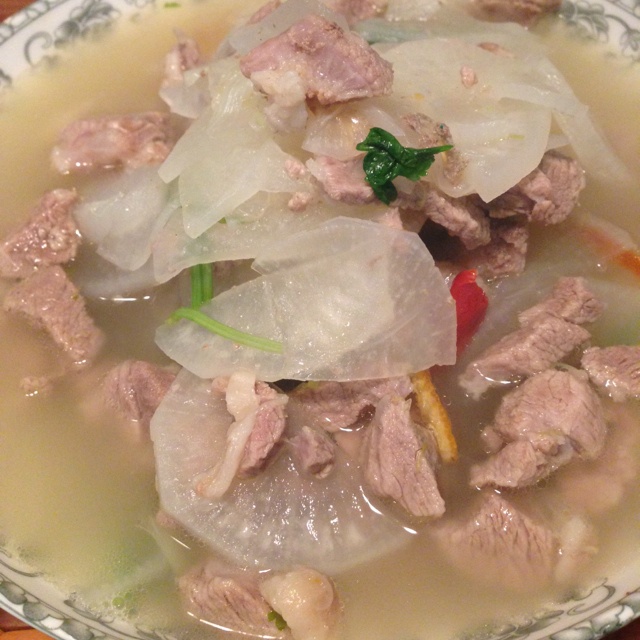 羊肉炖萝卜