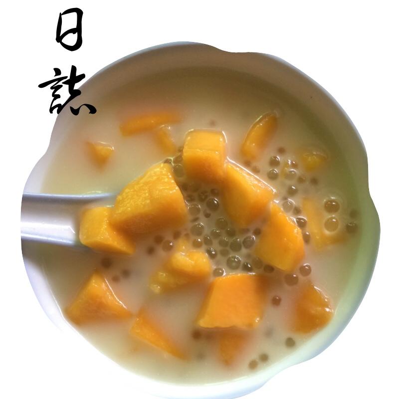 芒果椰汁小丸子西米露