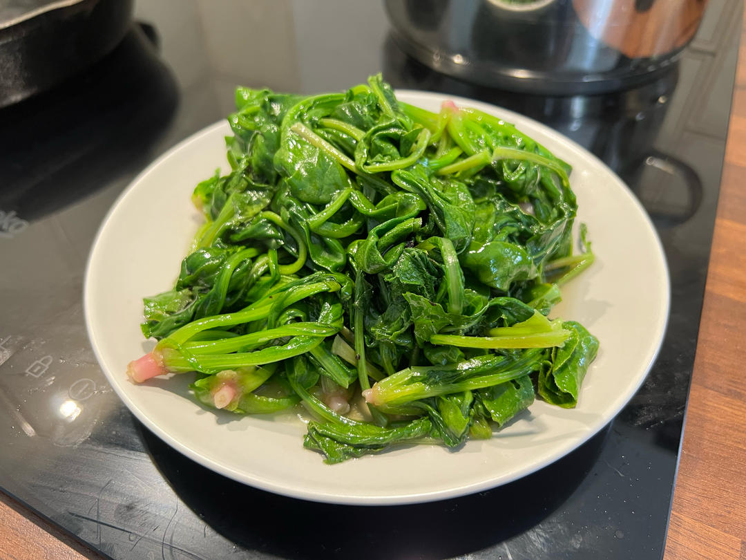 橄榄油+菠菜