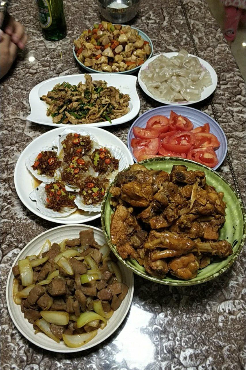 蒜蓉粉丝蒸扇贝