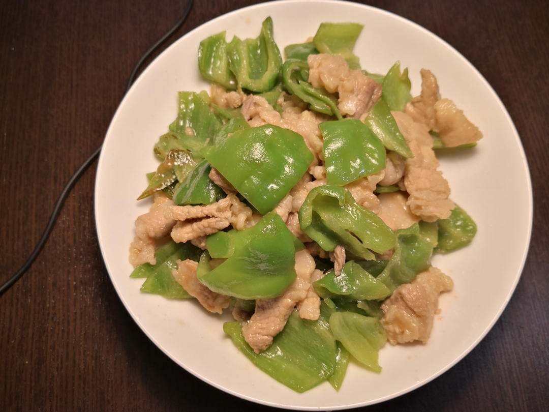 青椒炒五花肉