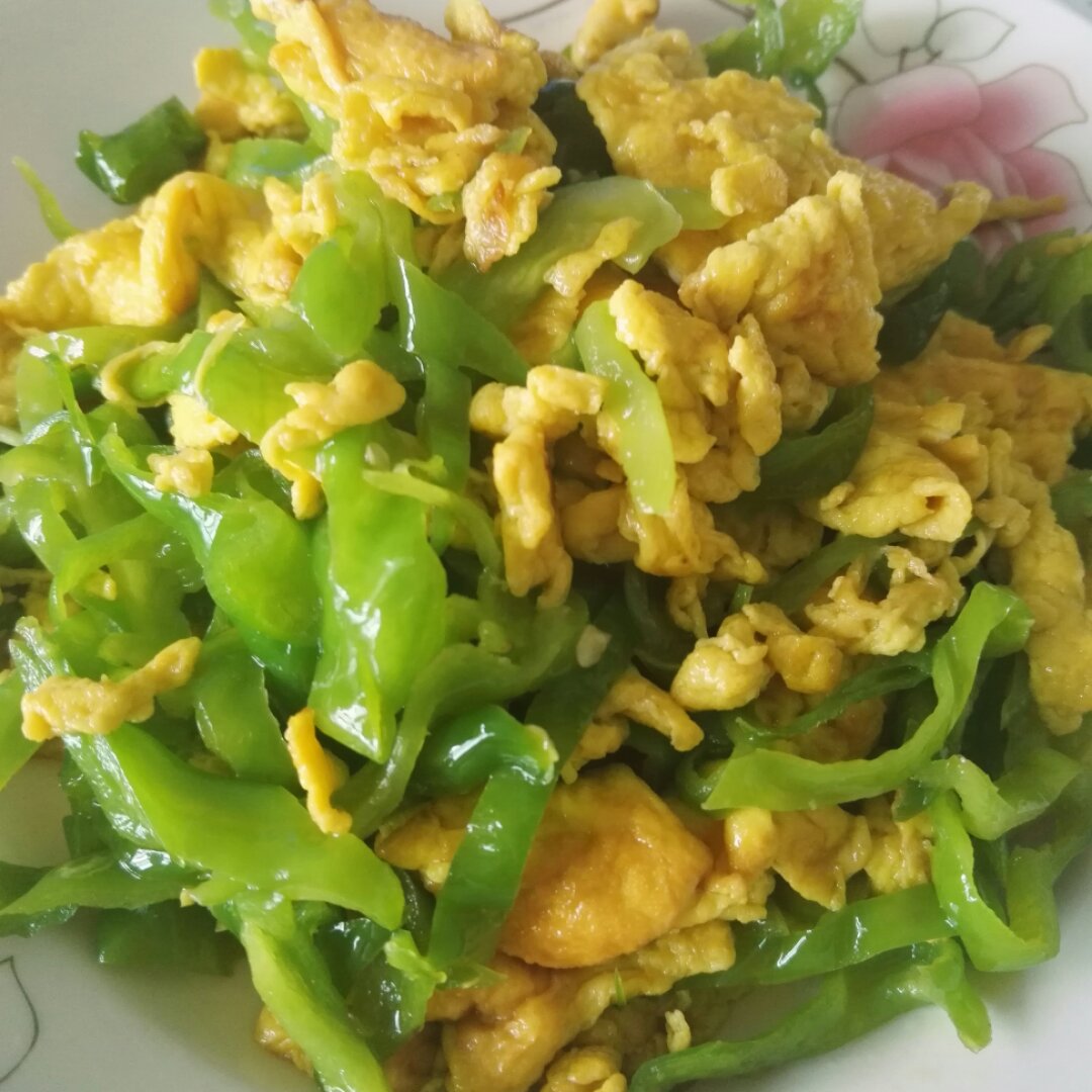 青椒鸡蛋