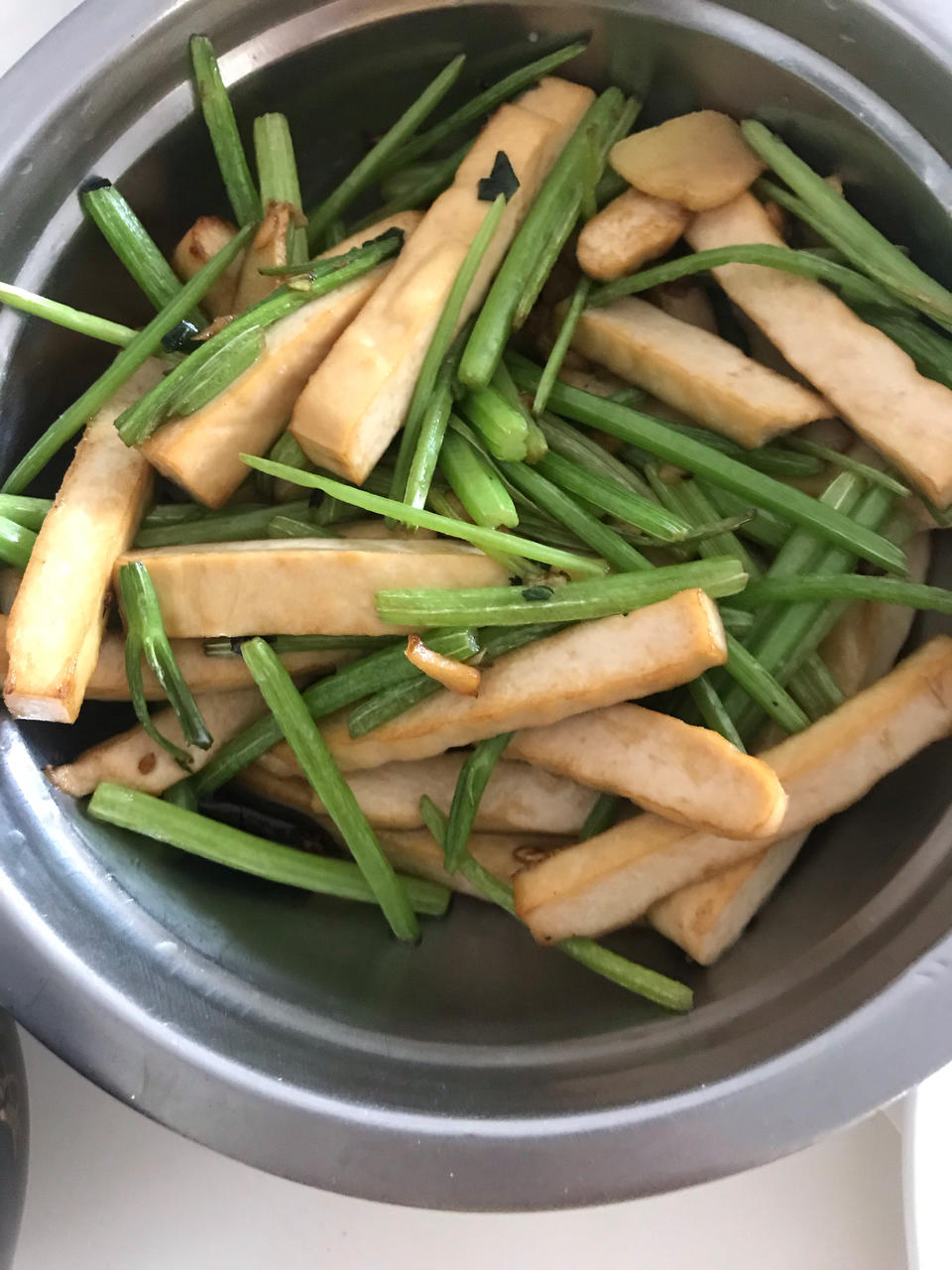 【香芹炒豆干】