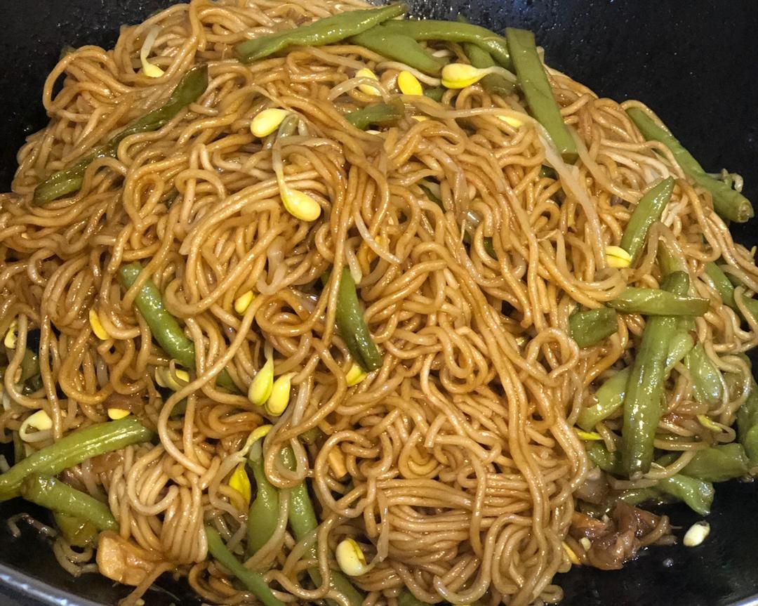 豆角焖面