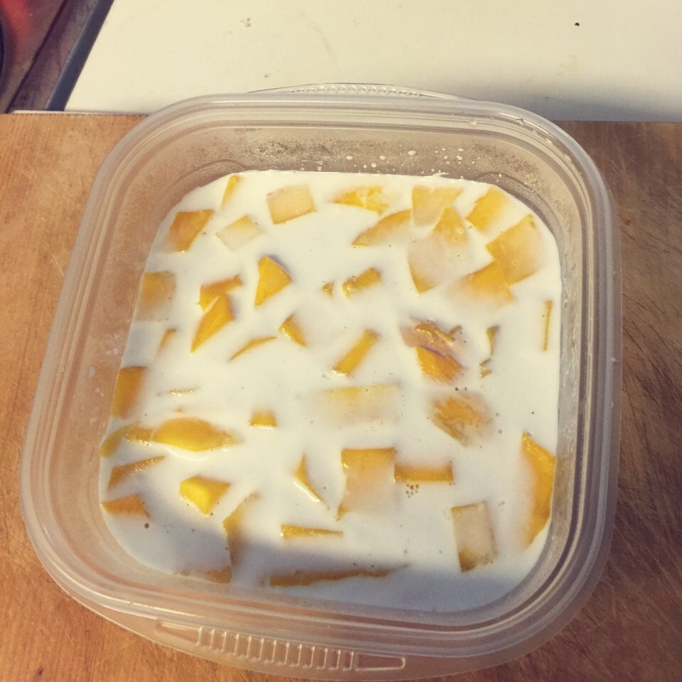 午后小甜点芒果椰汁糕教程