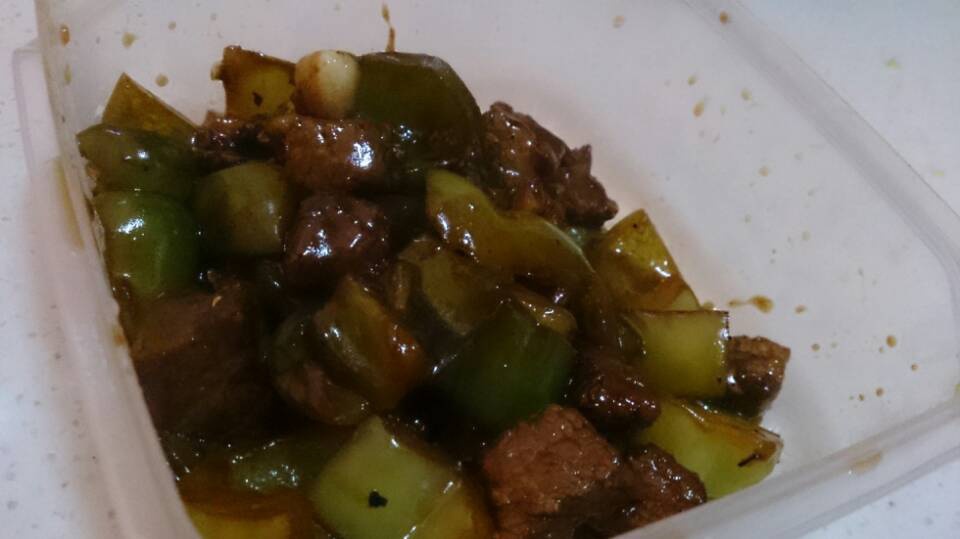 蚝油青椒牛肉丁