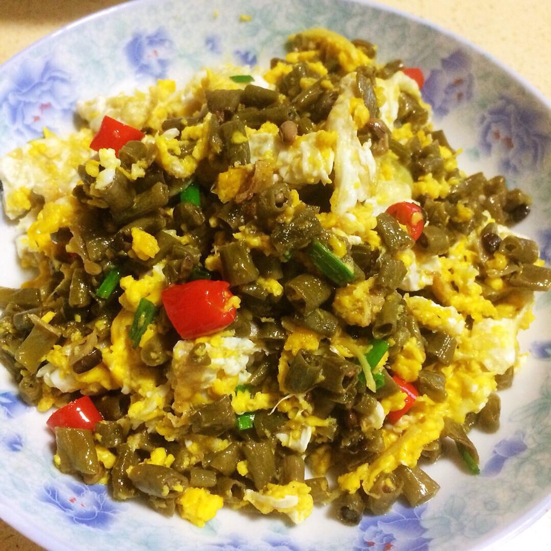 酸豆角肉沫