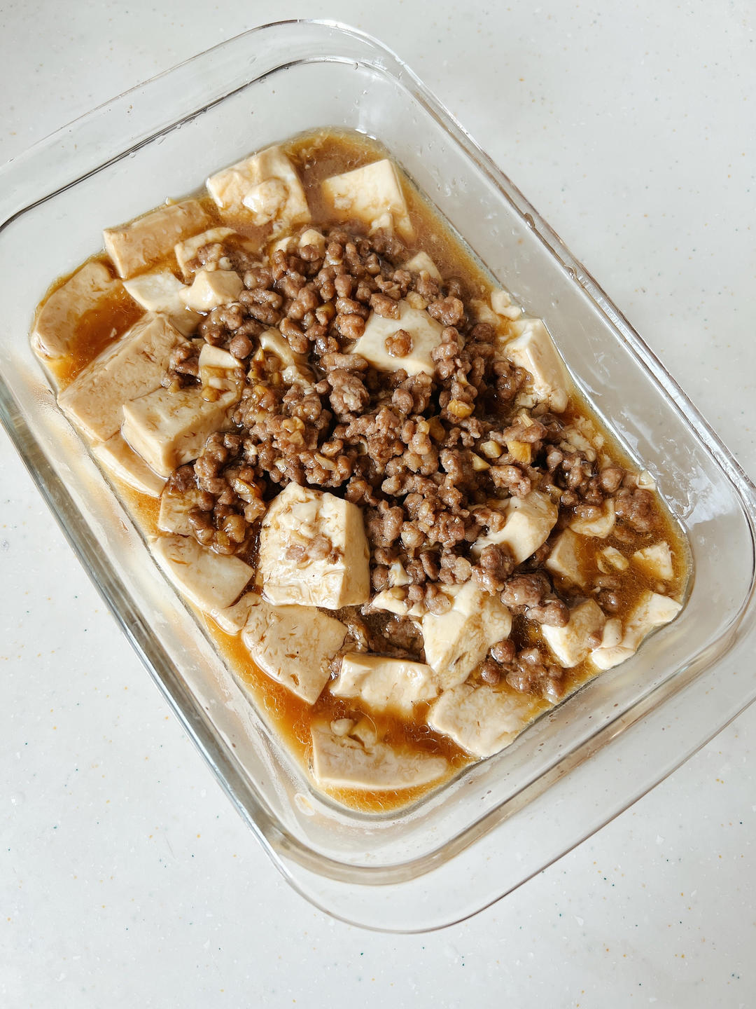 巨下饭！拌饭超好吃的肉末豆腐！做法简单零失败~