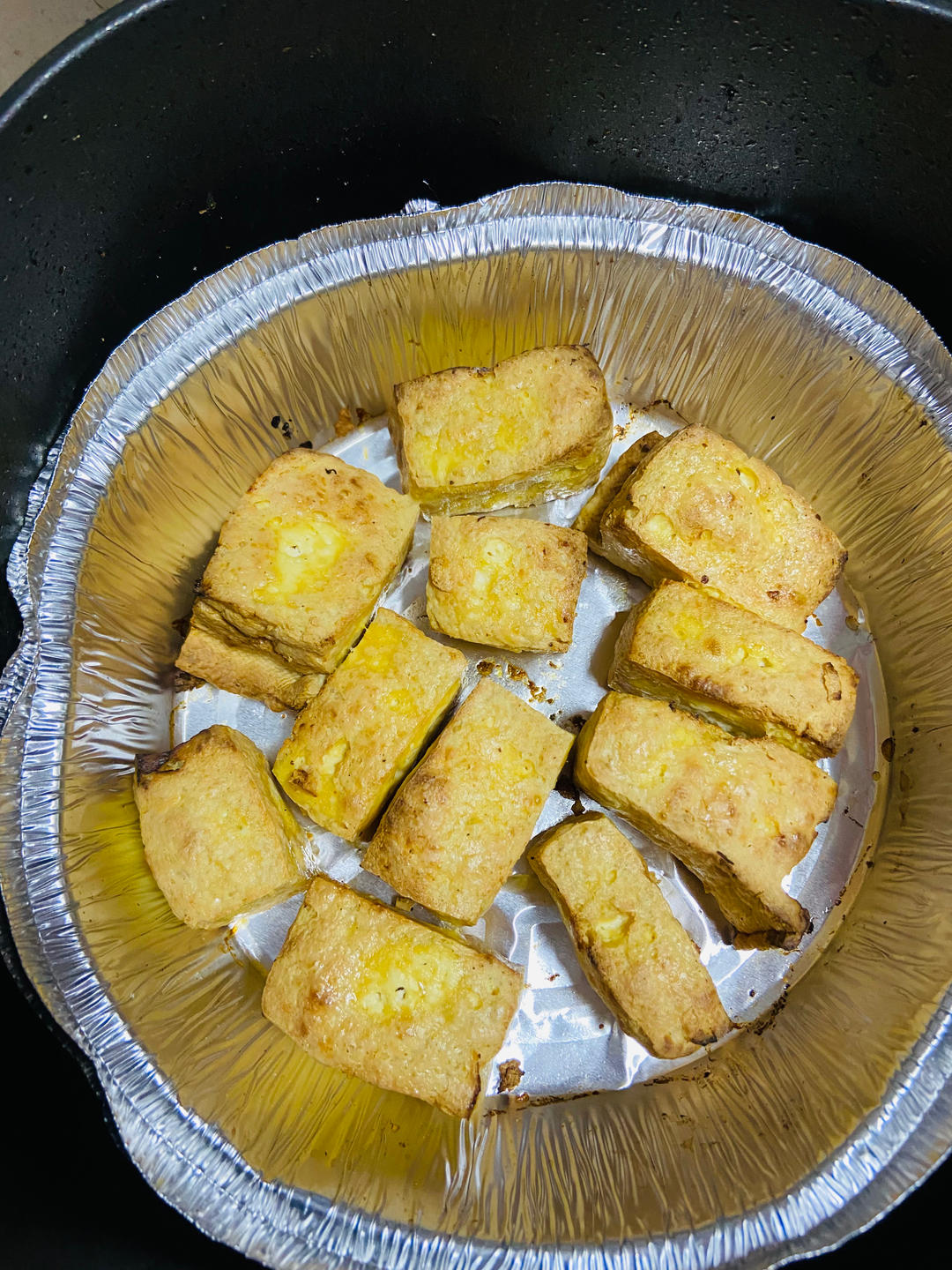 无敌好吃的低脂炸豆腐～空气炸锅版