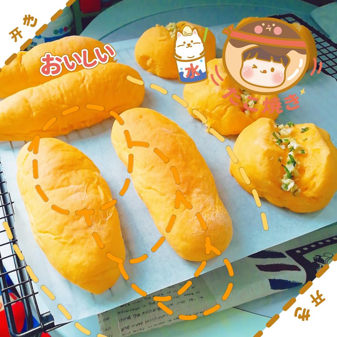 胡萝卜小面包，小朋友最爱！
