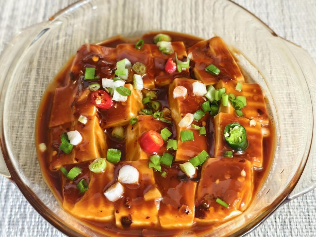 快手菜 淋汁麻酱豆腐               重庆老字号餐馆必点菜