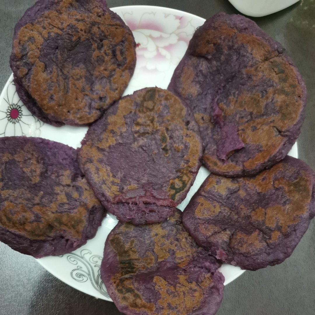 “三生三世”紫薯饼——中式茶点和甜品（二十四）