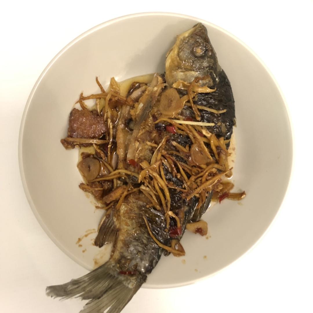 家常红烧鱼