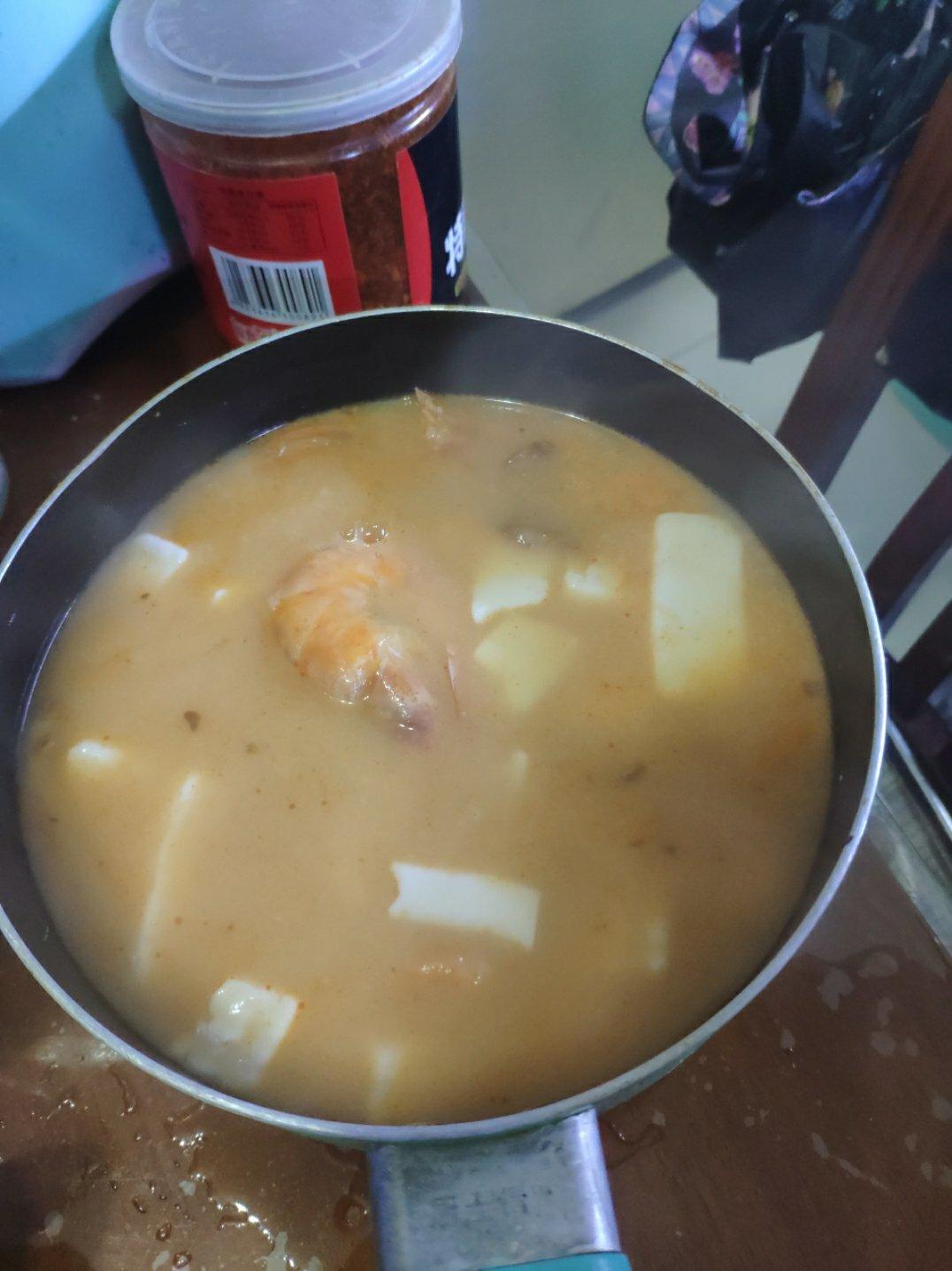 螃蟹or海虾豆腐煲
