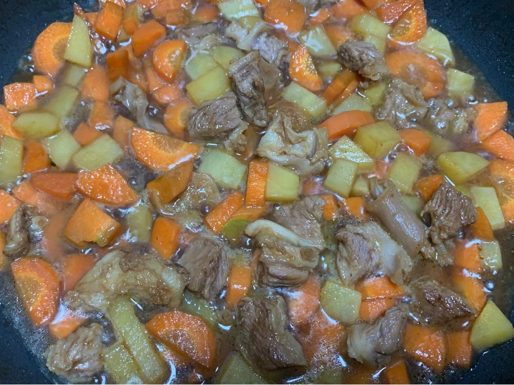 电饭锅版番茄牛腩