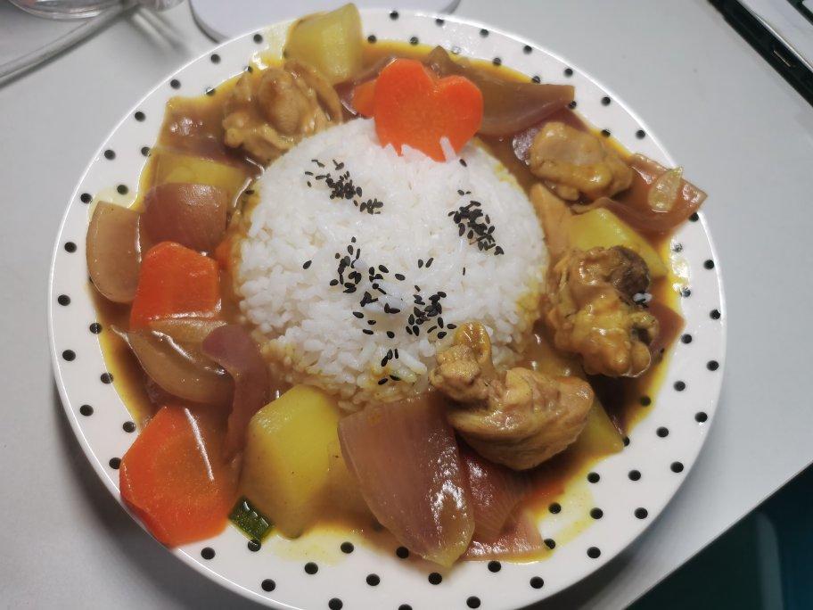 咖喱鸡肉饭